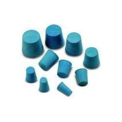 Bouchon caoutchouc gris-bleu