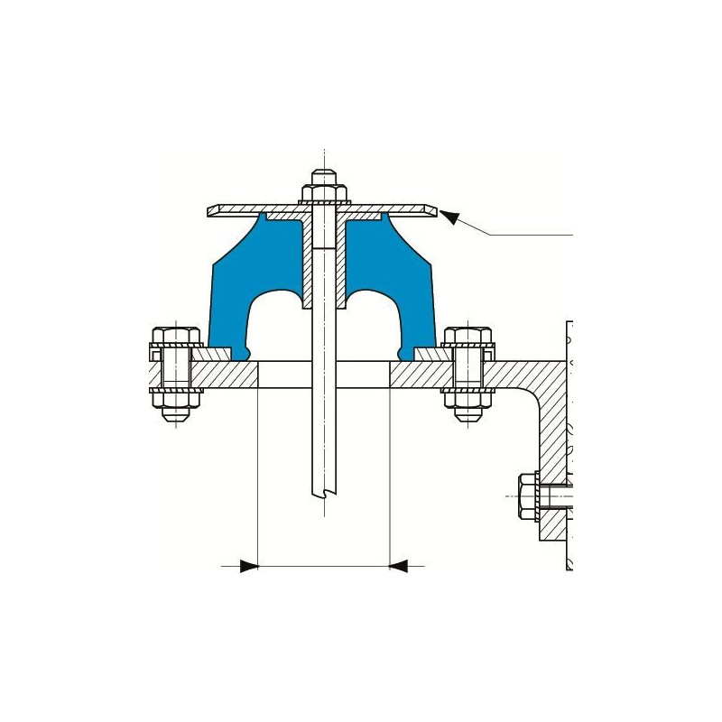 Support élastique Paulstradyn