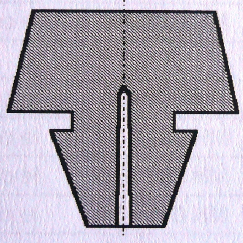 Butée de capot noire