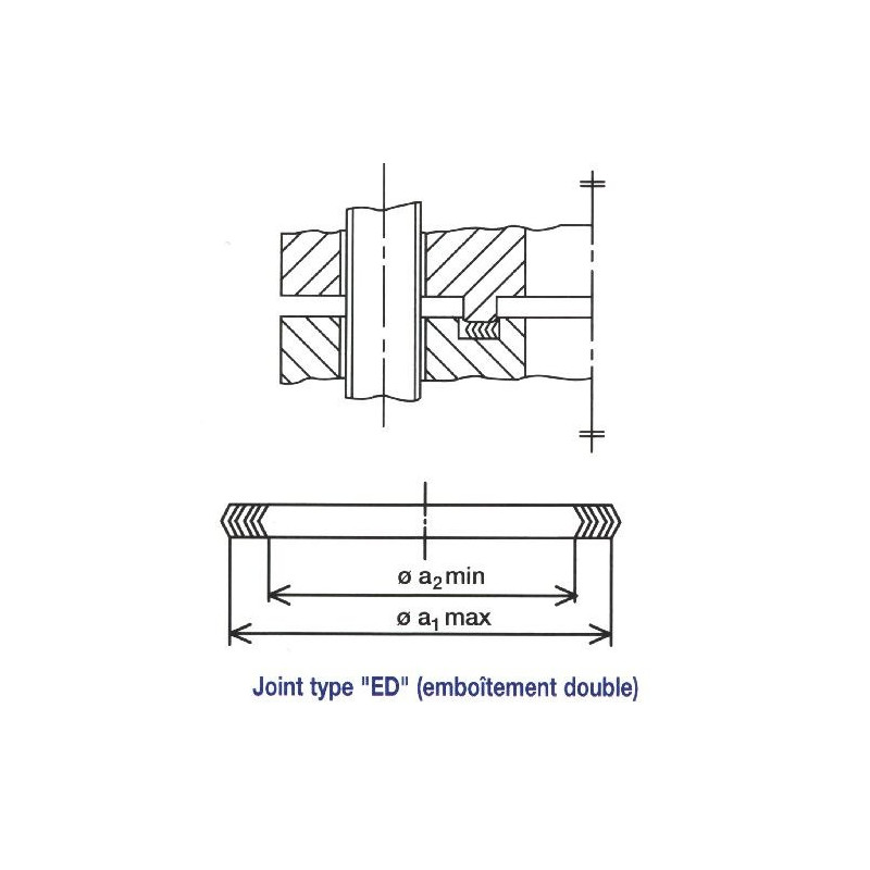 Joint spiralé ED NF EP 3,2 mm