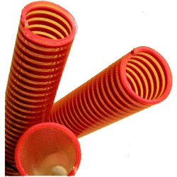 Tuyau PVC viticulture à spire rouge