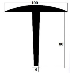 Profil joint bascule