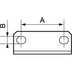 Equerre de fixation régulateur G 3/8