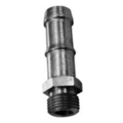 Jonction filetage cylindrique mâle acier traité deux gorge