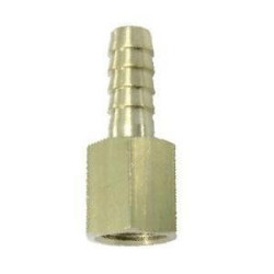 Jonction à taraudage cylindrique femelle laiton