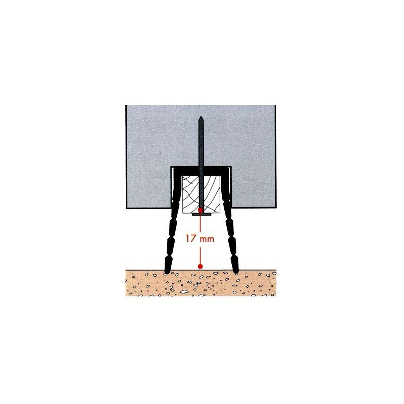 Profilé-caoutchouc pour bas de porte