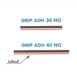 Bande antidérapante adhésivée noir