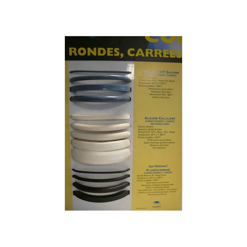 Gomme souple naturelle ronde