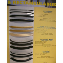 Gomme souple naturelle ronde