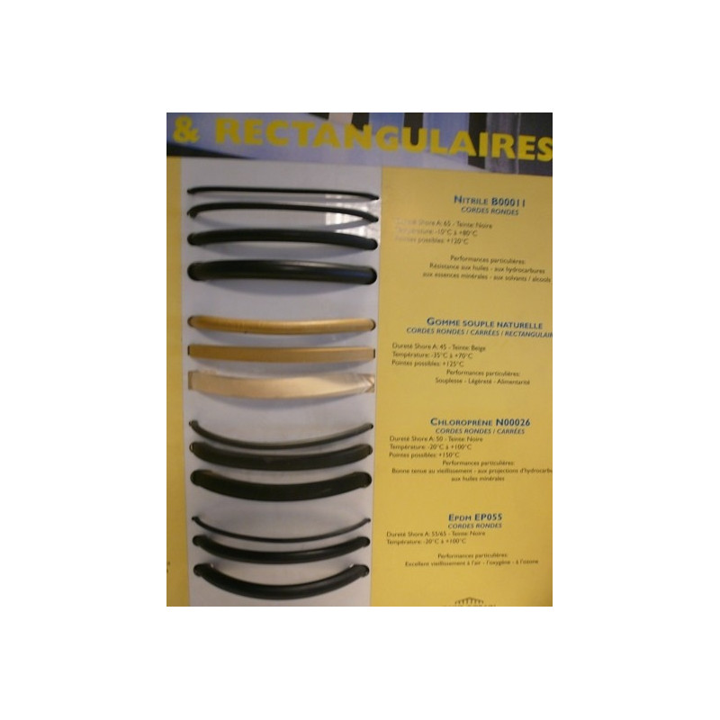 Corde profil rond en silicone Versilic THT