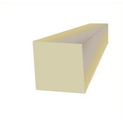 Corde profil carré caoutchouc naturel