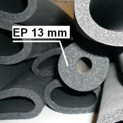 Manchons de mousse isolante épaisseur 13 mm