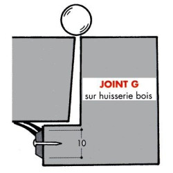 Joint G sur battue