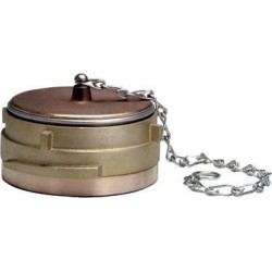 Bouchon avec verrou et chainette