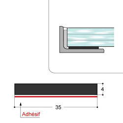 Bande de garniture d'appui DVF