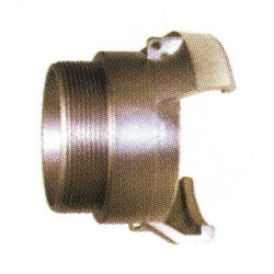 Embout 1/2 sym. filetée mâle sans verrou aluminium