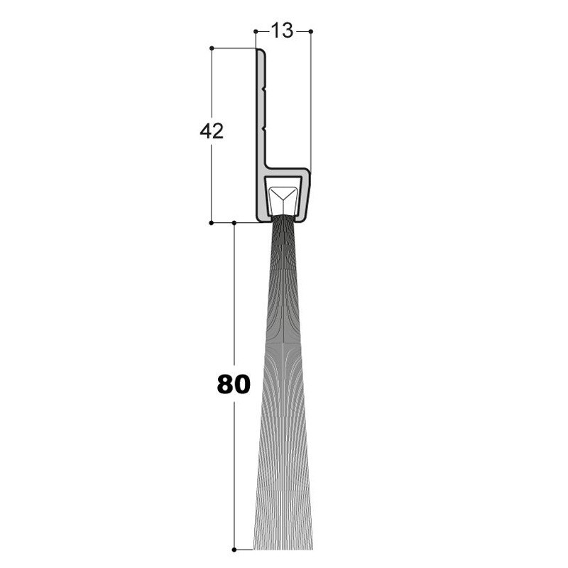 Plinthe-brosse verticale A3