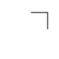 Protection d'angle PVC rigide