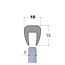 Bord de Tôle petit enfourchement