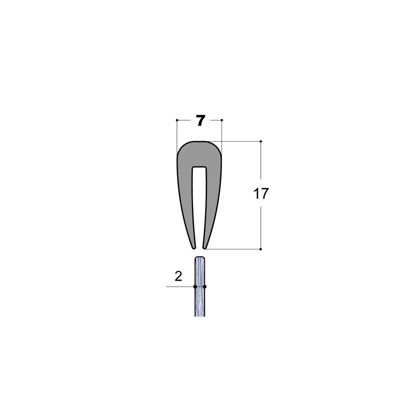 Bord de Tôle grand enfourchement