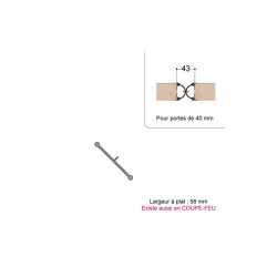 Joint anti-pince doigts porte 40