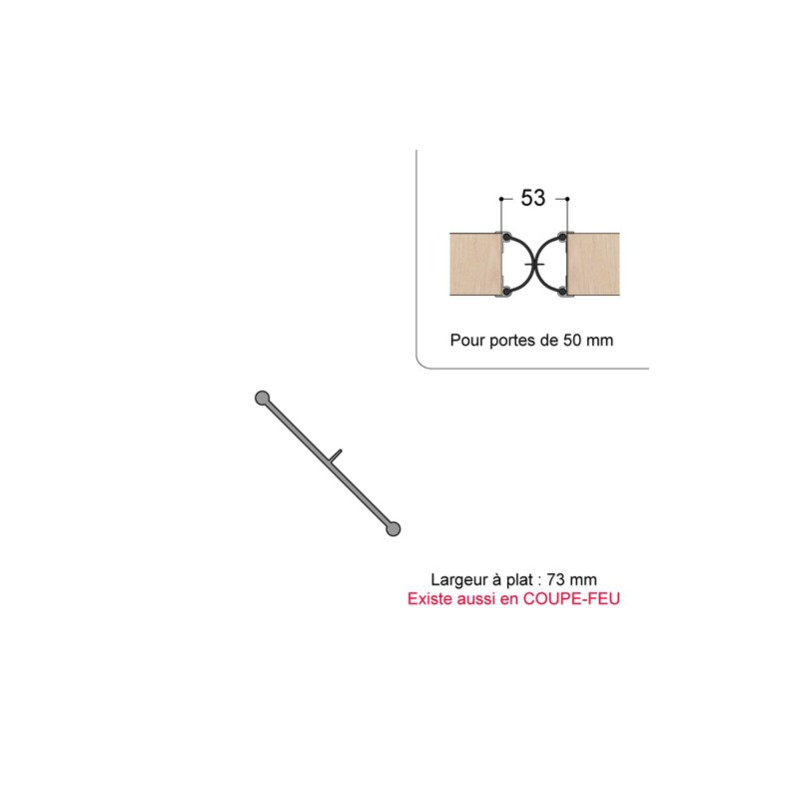 Joint anti-pince doigts porte 50