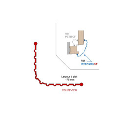 Moyen joint anti-pince doigts CF