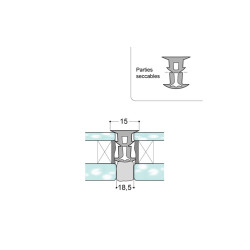 Queue de sapin silicone 9/12