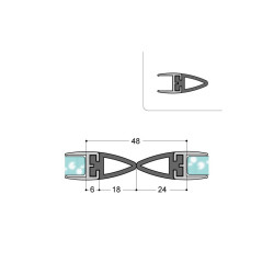 Anti-pince doigts sur support clipsable