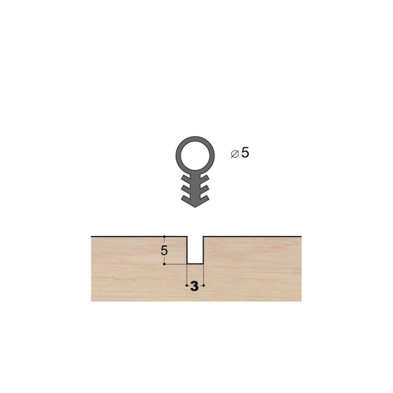 Joint à tube mono-matière T05 R3