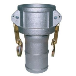 Coupleur à douille annelée aluminium