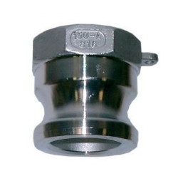 Adaptateur femelle inox à cames