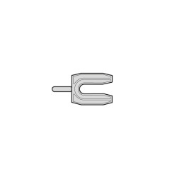 Cale de vitrage en U