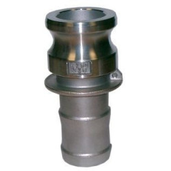 Adaptateur à douille annelée inox