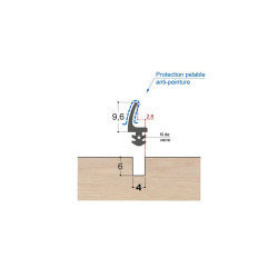 Joint à lèvre caoutchouc LC4 PR FV