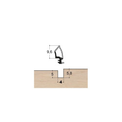 Joint sur dormant T9.6 R4