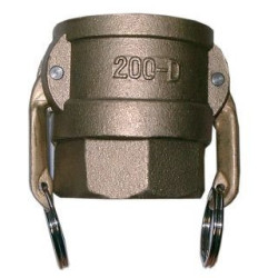 Coupleur femelle bronze à cames