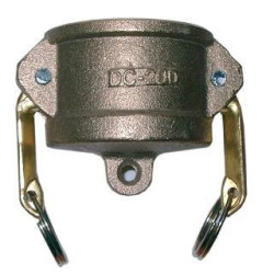 Bouchon coupleur femelle bronze