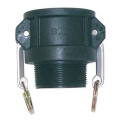 Coupleur mâle polypropylène à cames