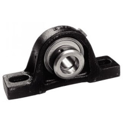 Palier à semelle avec corps en fonte M7-RASE, roulement à billes auto-aligneur à bague de blocage excentrique, bague extérieure 