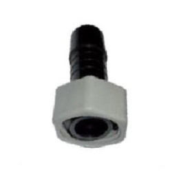 Embout à écrou et cannelures