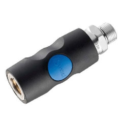 Raccord fileté mâle cylindrique joint d'étanchéité ISI 06