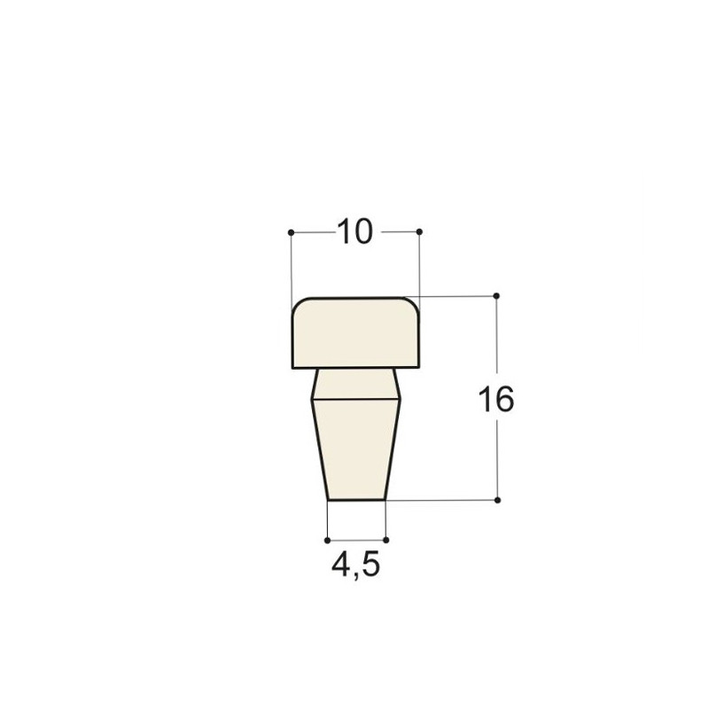 Butée à bourrer 5,5
