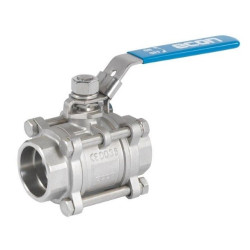 Robinet à souder à boisseau sphérique inox 7646