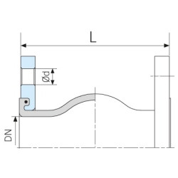 Compensateur de dilatation type 50 jaune