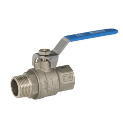 Robinet taraudé NPT à boisseau sphérique inox M/F