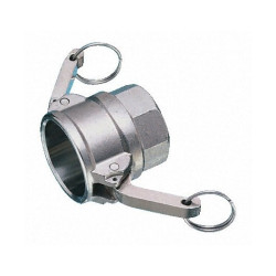 Coupleur femelle aluminium à cames