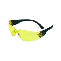 Lunettes jaunes à branches extra-plates