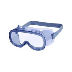 Lunettes masque polycarbonate bleu clair