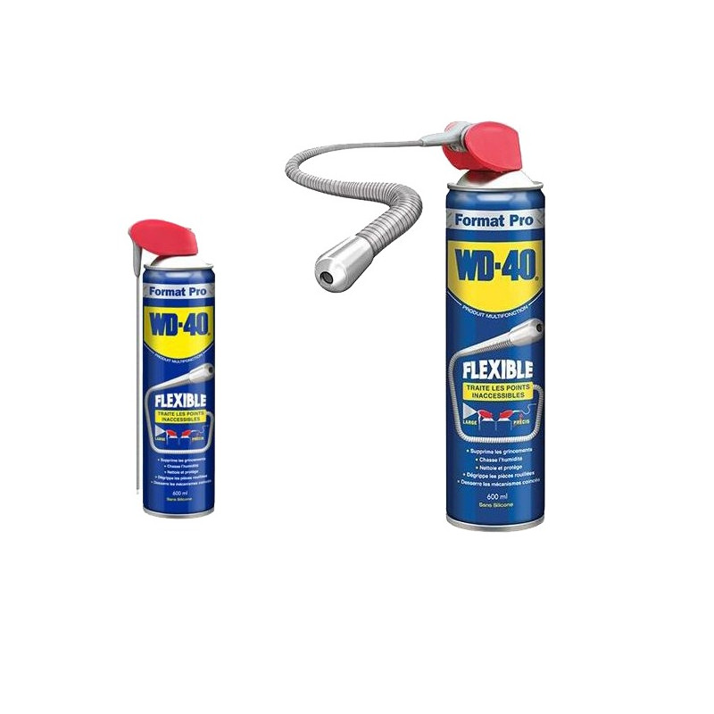 Dégrippant multifonctions WD-40 avec flexible 600 ml